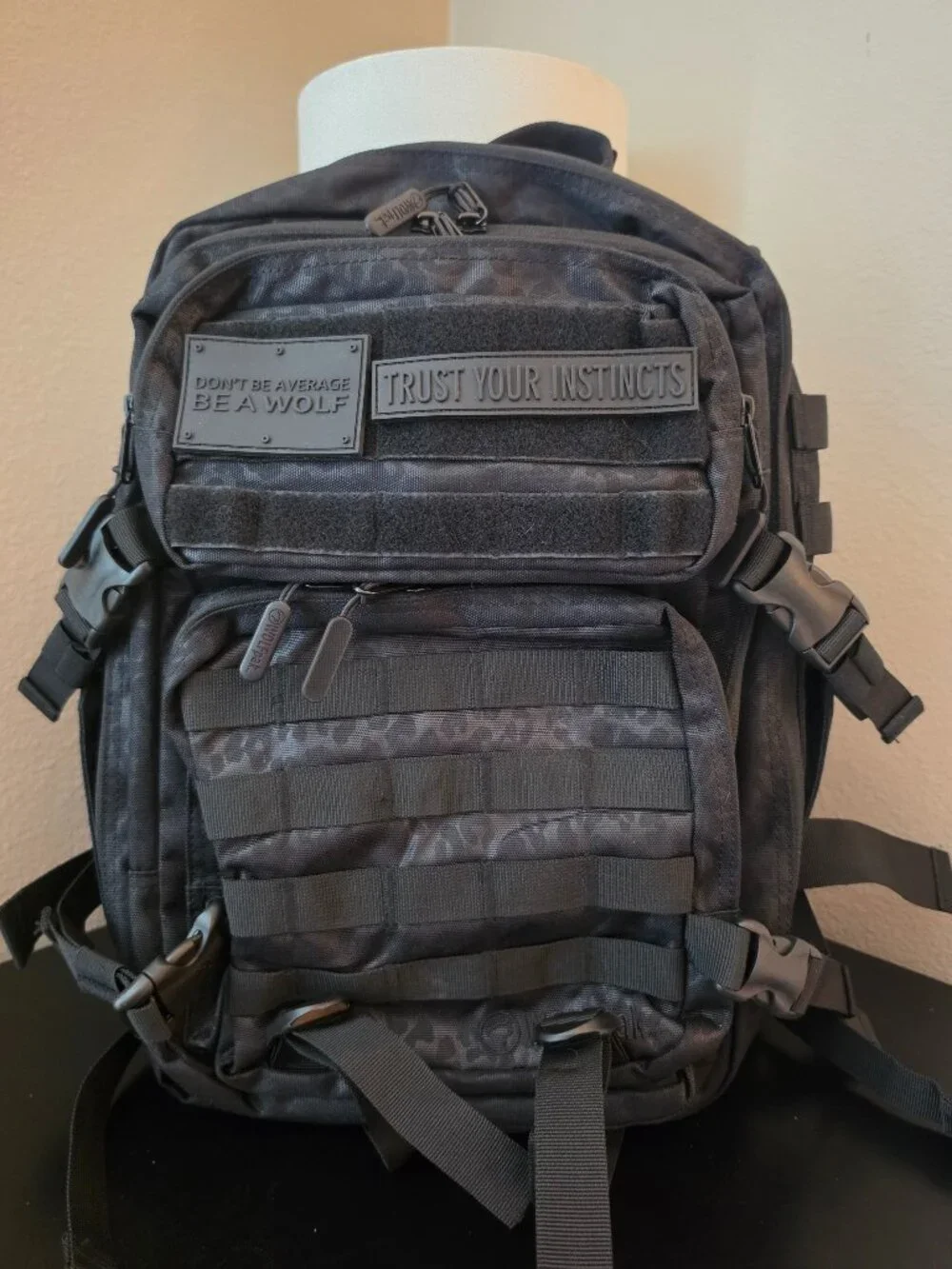 Wolfpak 35L Backpack Black Leopard